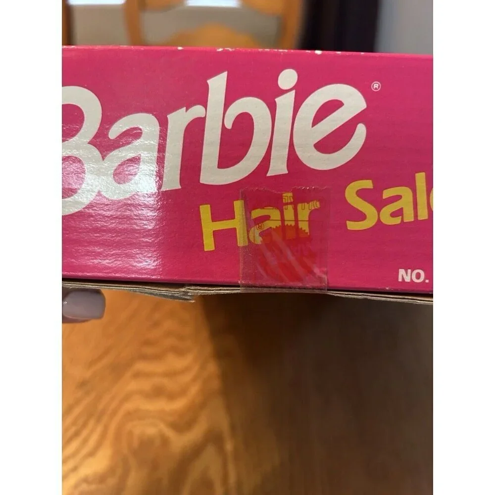 Mattel Barbie Doll Hair Salon Playset Pink Vanity Furniture Vintage NEW SEALED - Picture 4 of 4
